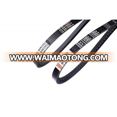 REL Cut Edge V belts with 3 layer fabric laminated