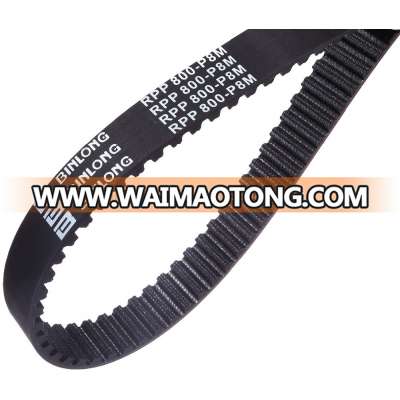 Reduced tooth jump RMA RPP Neoprene Timing Belt: RPP2M RPP3M RPP5M RPP8M RPP14M